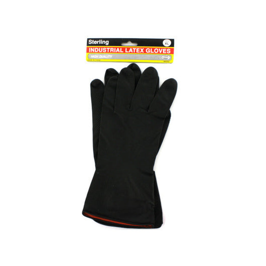 1 Pair Of Industrial Latex Gloves