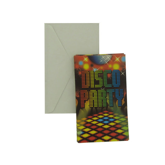 Disco Party Invitations
