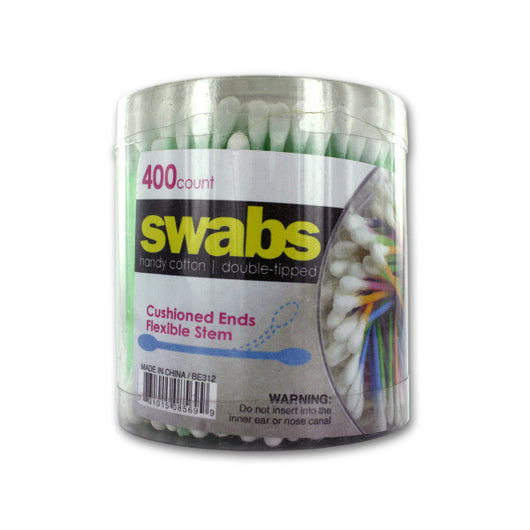 Double-Tipped Cotton Swabs, Pack Of 400