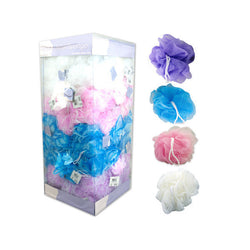 Nylon Mesh Body Sponge Display