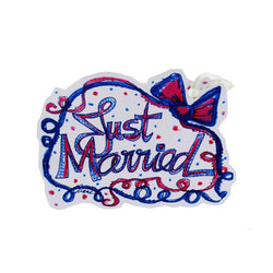 Just Married Luggage Tag