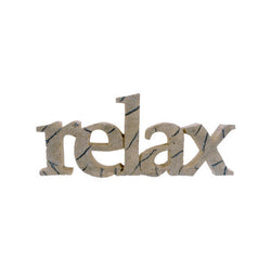 Relax Word Wall Plaque
