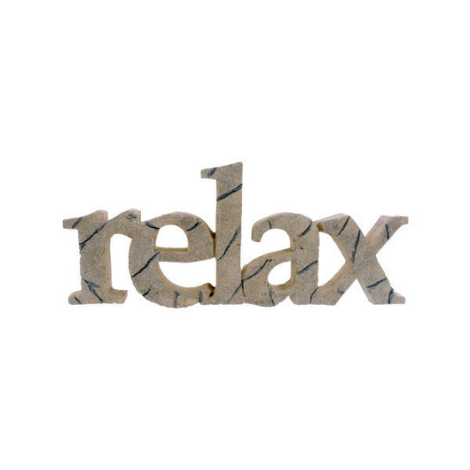Relax Word Wall Plaque