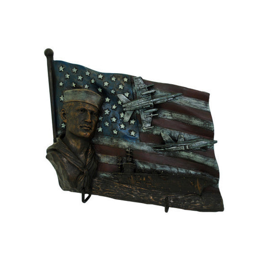 Navy Wall Plaque