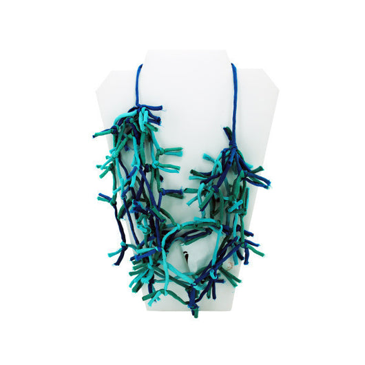 Turquoise Knotted Necklace