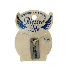 Blessed Life Dog Tag Necklace
