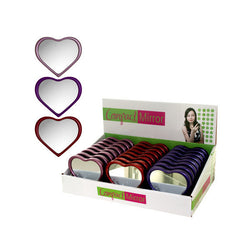 Heart-Shaped Suction Mirror Display