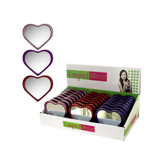 Heart-Shaped Suction Mirror Display