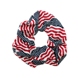 Flag Hair Scrunchi