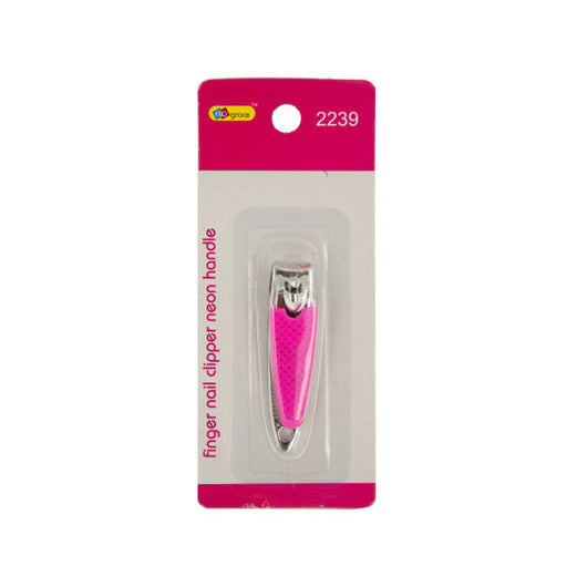 Fingernail Clipper With Neon Handle