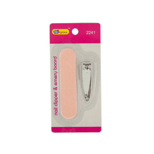 Nail Clippers And Emery Board Set