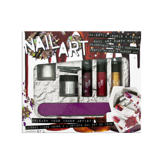 Majestic Jewels & Foils Nail Art Party Pack