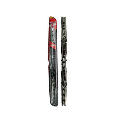 Black Chrome 18 Inch Dual Wiper Blade