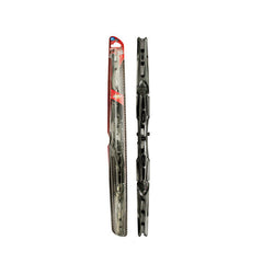Black Chrome 22 Inch Dual Wiper Blade