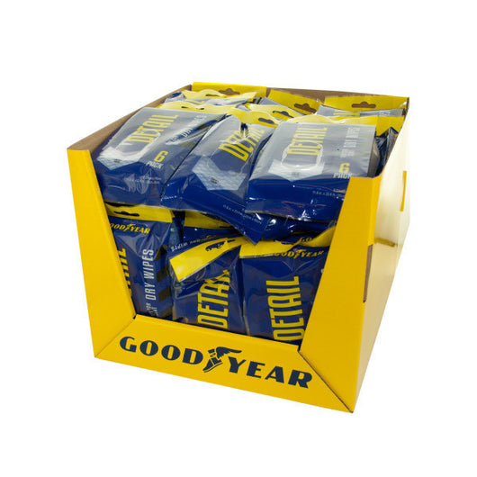 Goodyear Detail Dry Wipes Countertop Display