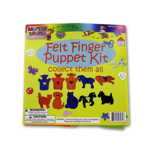 Felt Finger Puppet Kit