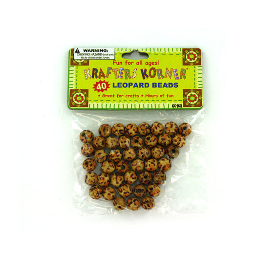 Leopard Print Beads