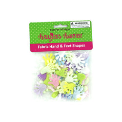 Fabric Hand And Feet Shapes For Crafting
