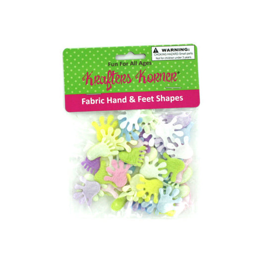 Fabric Hand And Feet Shapes For Crafting