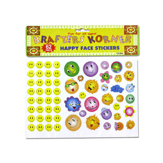 Happy Face Stickers