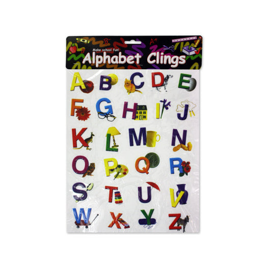 Alphabet Window Clings