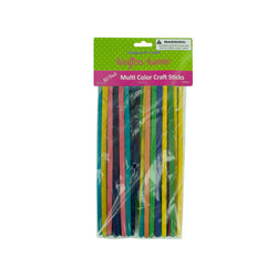 50 Multi Colored Craft Sticks