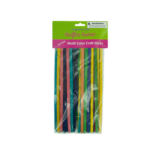 50 Multi Colored Craft Sticks