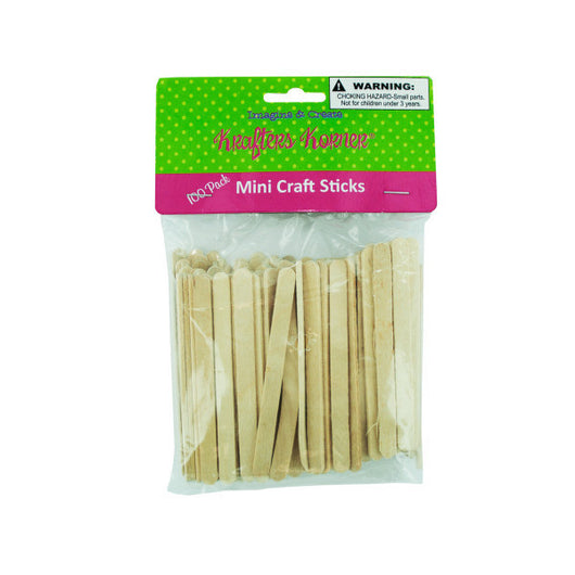 Mini Wood Craft Sticks