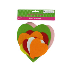 Felt Heart Shape Cut-Outs