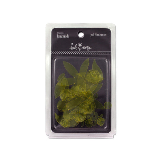Gel Blossoms For Scrapbooking, Paper Crafting, Pack Of 20