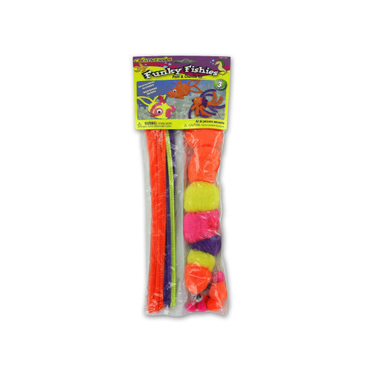 Funky Fishies Pom Pom Craft Kit