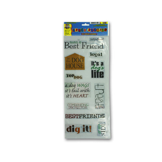 Holographic Pet Phrase Stickers
