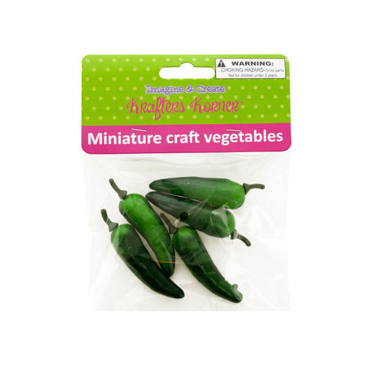 Miniature Craft Vegetables