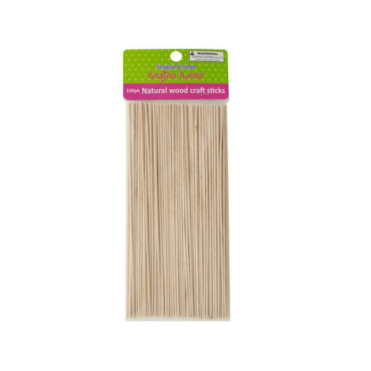 Natural Wood Craft Sticks