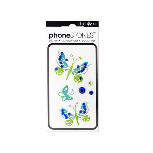Butterfly Phone Stones Stickers