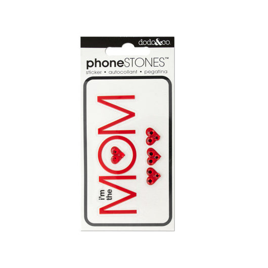 I'M The Mom Phone Stones Stickers