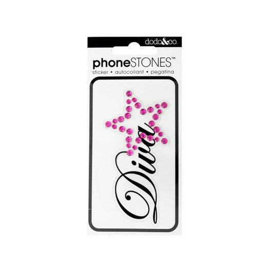 Diva Phone Stones Sticker