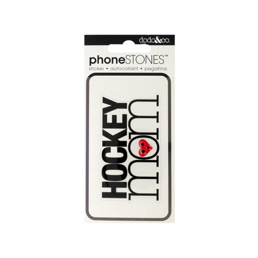 Hockey Mom Phone Stones Sticker
