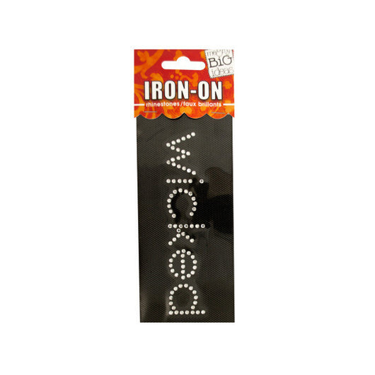 Wicked' Rhinestone Iron-On Transfer