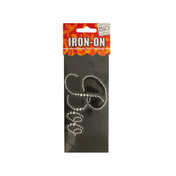 Boo' Rhinestone Iron-On Transfer