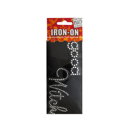 Good Witch' Rhinestone Iron-On Transfer