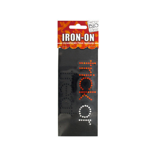 Trick Or Treat' Rhinestone Iron-On Transfer