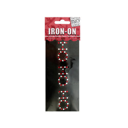 Ho Ho Ho' Rhinestone Iron-On Transfer