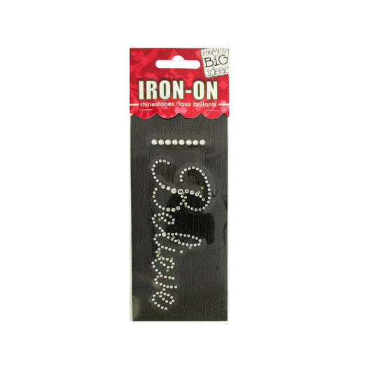I Believe' Rhinestone Iron-On Transfer