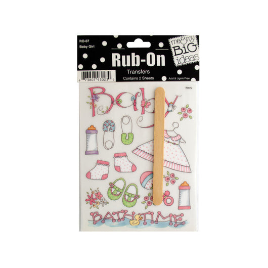 Family Sayings Rub-On Transfers