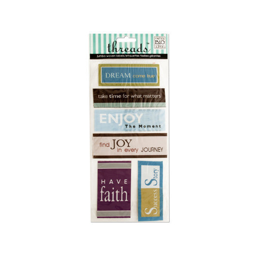 Inspirational 2 Jumbo Woven Labels