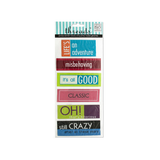 Just For Fun Jumbo Woven Labels