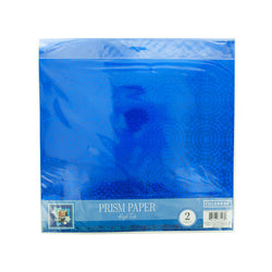 Blue High Tide Prism Craft Paper