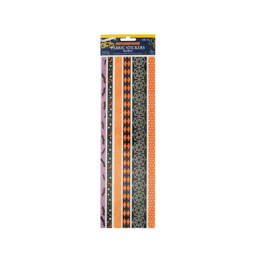 Halloween Fabric Borders Stickers