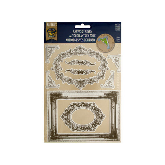 Colorable Frames Canvas Stickers
